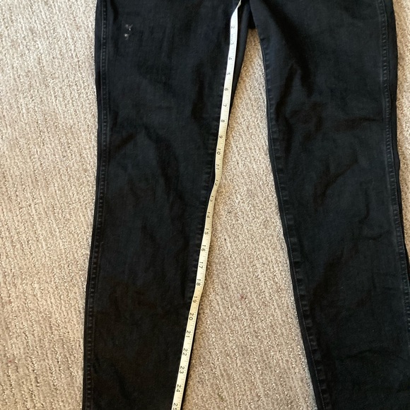 Madewell Black Denim Curvy High Rise Skinny Jeans - Picture 6 of 7